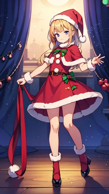 Santa dress ,  full body, Santa shoes