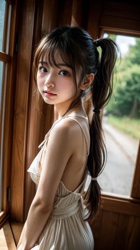  top quality,  focus on face , Soft light,  ultra high resolution, ( by Nomi:1.4),  RAW Photo,
 1 Japanese Girl ,  alone,  cute, (pupil,  light in my eyes),   down to the smallest details of her beautiful face, (),( high resolution human skin texture),
( l...