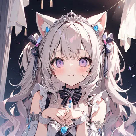 Cat ears　gem　 cute