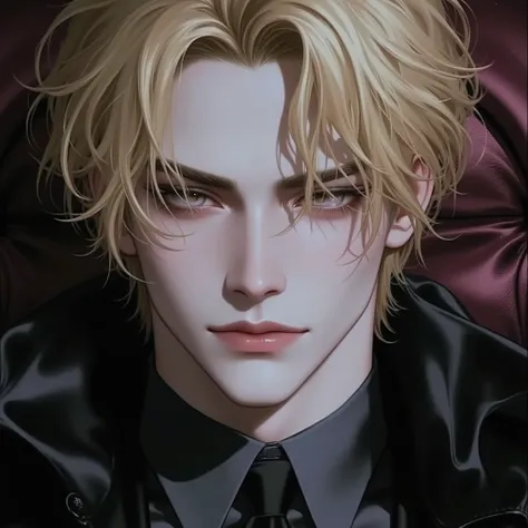  超 Hi-Res  ,  Hi-Res,  Portrait Details  ,  Hi-Res,  Masterpiece,  top quality,  Very Exquisite Face , Ultra-detailed anime-style illustration of a handsome man, cinematic lighting, sharp shadows, high contrast, smooth skin, detailed clothing,  semi-realis...