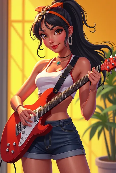 My name is Nina, 20 years old, 166, weighing about 50. I am a very extroverted woman. I like to play electric guitar, love to dress up and also like cheerball. I am very sociable and playful. 