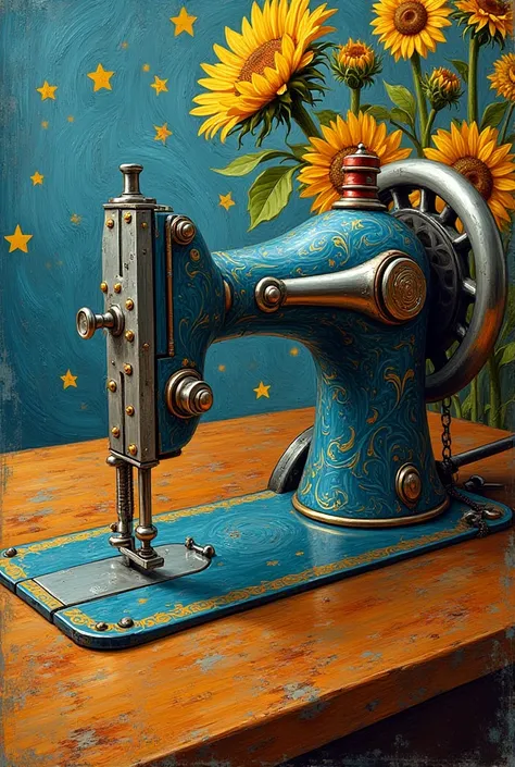 A sewing machine, Vincent van Gogh 