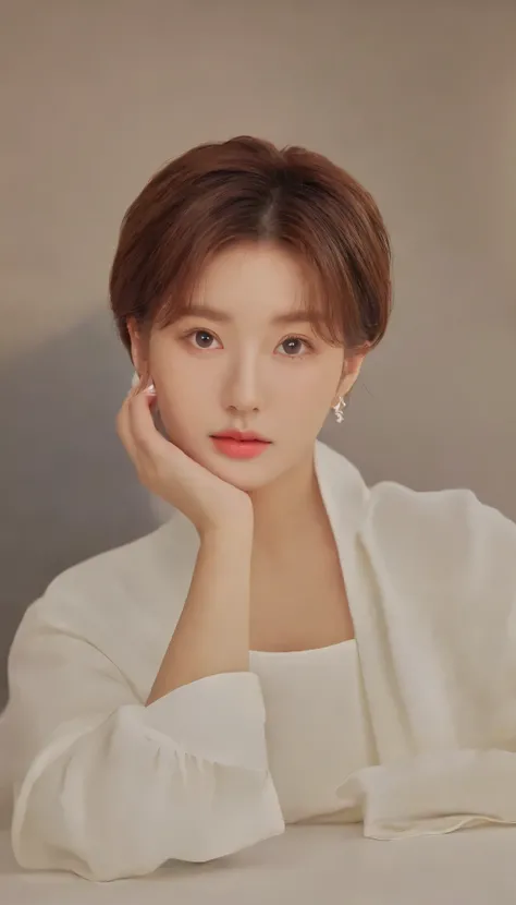 8k, Ultra-high resolution, Highest quality, masterpiece,1girl, Solo, Short Hair,