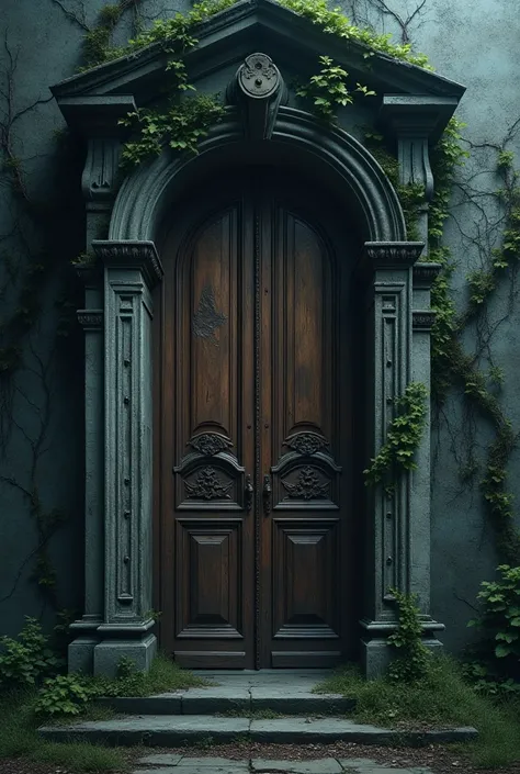 Haunted mansion door 