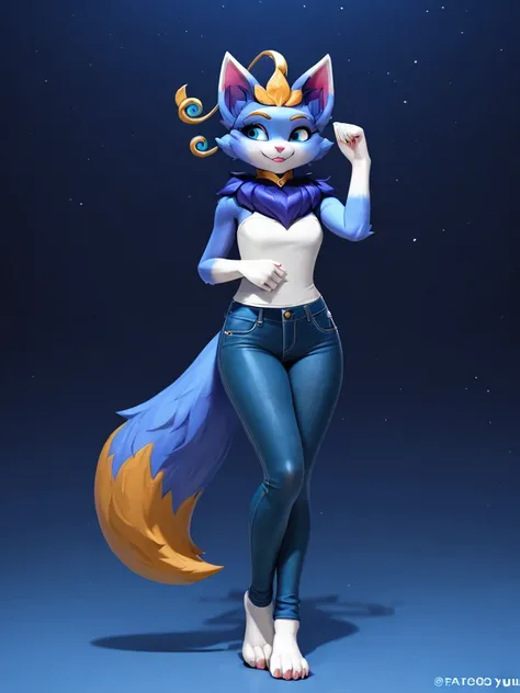 League of legends Yuumi  Sexy jeans 3D
 