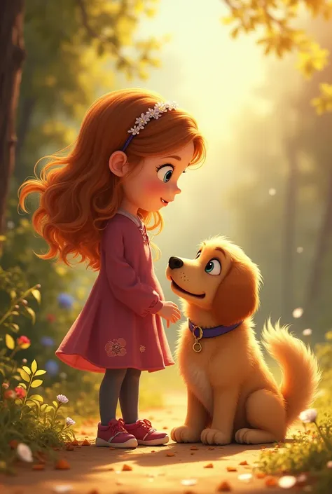  Sofia was a cheerful seven-year-old who had a very special best friend: His dog Apollo .  He was a fluffy golden-haired mutt ,  with shiny eyes and a tail that never stopped wagging .  Since Apollo came into his life ,  the two became inseparable .  They ...