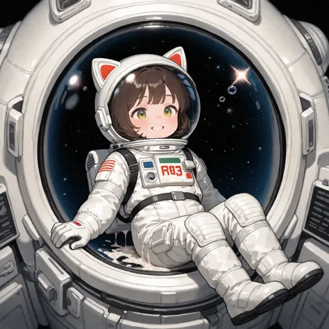 Adorable,loli,astronaut,spacesuit,space_helmet,bubble_helmet,gloves,cum_in_helmet,happy_sex,fullbody,1girl,fox_girl