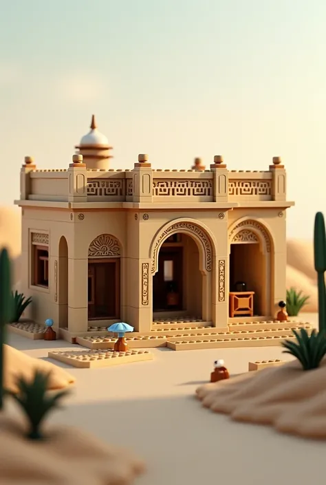 "LEGO Emirati house model"
"LEGO Barasti house design"
"UAE traditional architecture LEGO"
