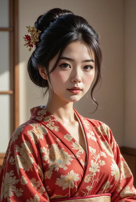  Japanese kimono beauty 