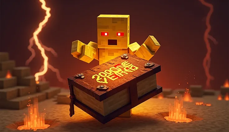 Ultimate Thumbnail Prompt (Enhanced & More Engaging)

Create a highly detailed Minecraft-style thumbnail, ensuring every tiny element—from the background to the textures—is blocky and pixel-perfect. The thumbnail should feel mystical, intense, and ultra-cl...