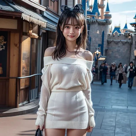 masterpiece, photo-realistic, raw photo, 8K resolution, Ultra HD, full body, (very Cute face:1.5), (Japanese Idol:1.4), very Beautiful girls, (cute smile:1.1), Perfect Style, super detailed skin, Slim Waist, realistic female arms, beautiful legs, symmetric...