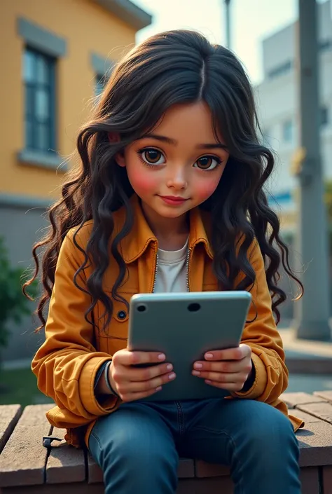 title:  Malak and artificial intelligence

One day, Malak, a girl with long curly hair and brown eyes, was sitting in the school yard, holding her tablet and reading about big data (big data). . She loved technology and believed that artificial intelligenc...