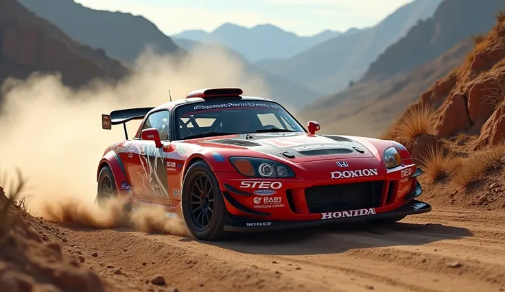 Honda s2000 rally car 