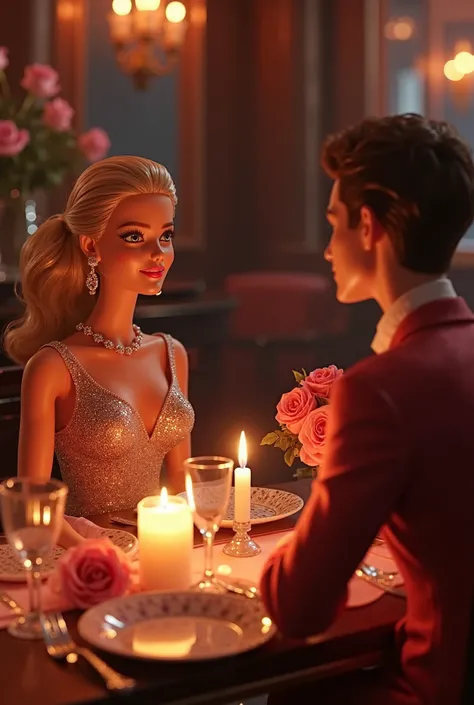 Barbie romantic dinner