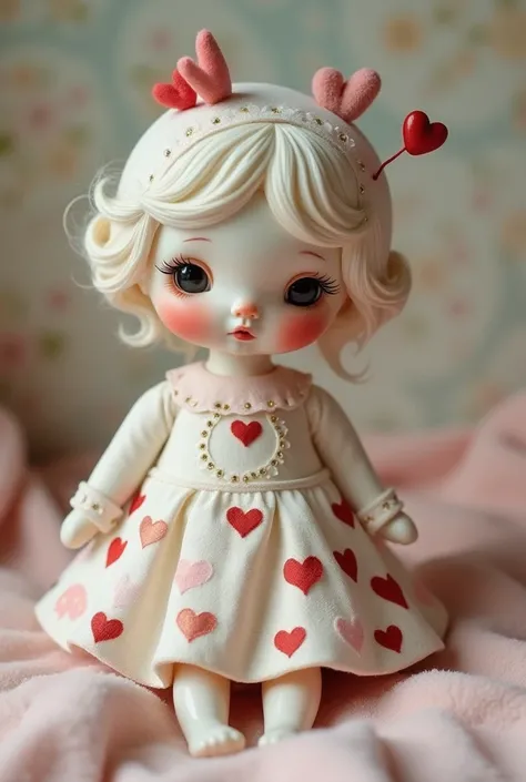 Doll with hearts