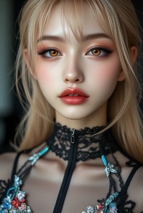 Realistic ((Photorealistic realism)), Hyper high resolution, ((Hyper insanel quality, epice masterciece, intricately detailed digital art)),((focus on extremely Realistic Proportion Body:1.3)),(portrait),((a cute and very beautiful, yung, 1 Japanese, 18yo,...