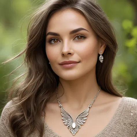 Has a natural but impressive beauty , a woman who reflects her inner light to the outside. Skin tone cold and balanced, Have a slight sparkle . Facial features are oval-diamante shaped , there are prominent cheekbones and a delicate jaw structure. Eyebrows...