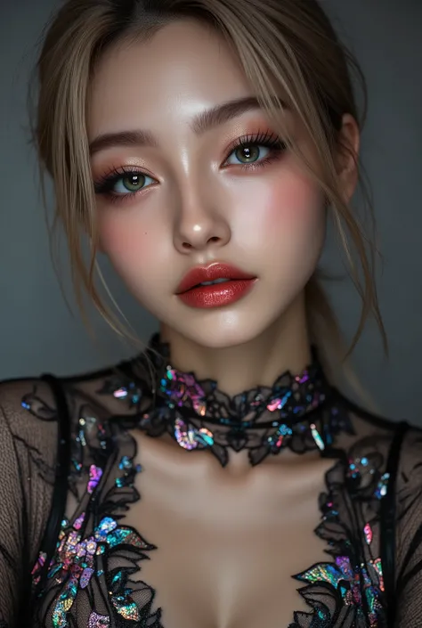 Realistic ((Photorealistic realism)), Hyper high resolution, ((Hyper insanel quality, epice masterciece, intricately detailed digital art)),((focus on extremely Realistic Proportion Body:1.3)),(portrait),((a cute and very beautiful, yung, 1 Japanese, 18yo,...