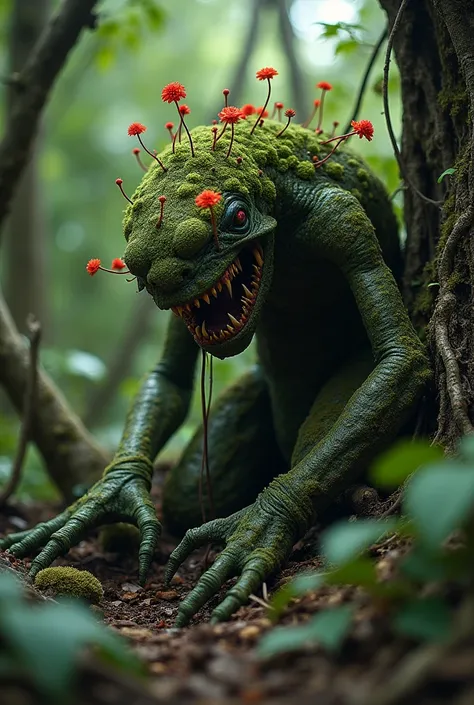 deep in the forest,  between twisted roots and moist leaves ,  crawls a creature that seems to be part of its environment . THE **Vineyard Stalker **  is a heap of thick and flexible creepers ,  intertwined like a living entity .  Your color It ranges from...