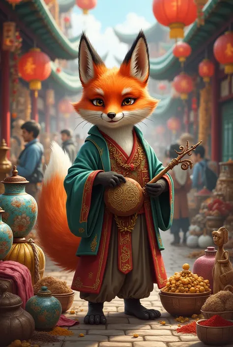 cunning fox selling goods from China