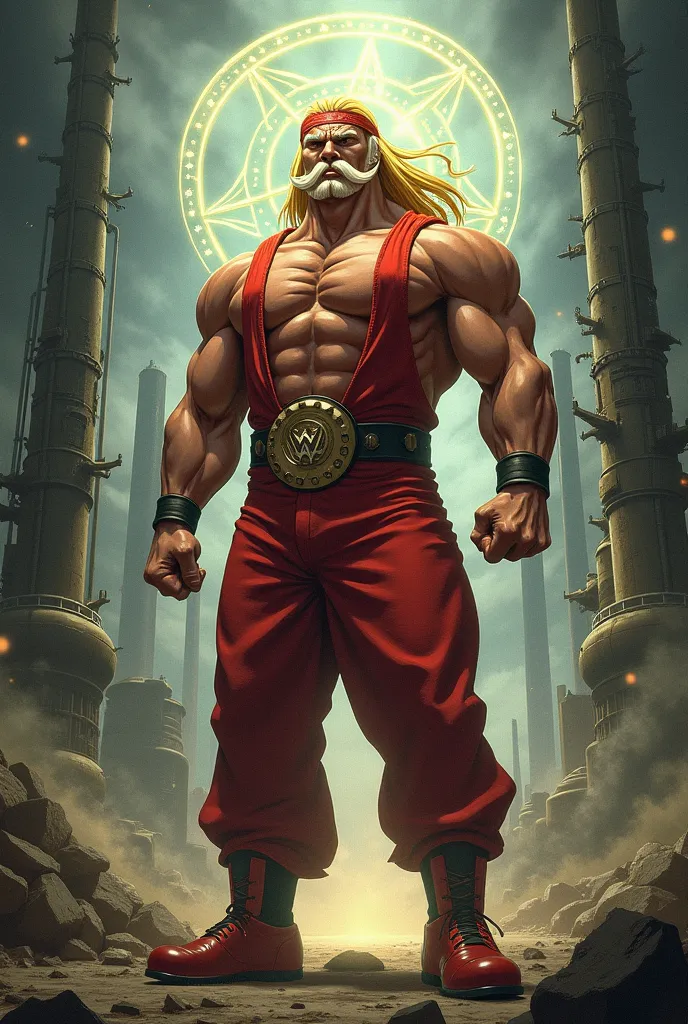 Hulk Hogan da WWE - estilo Fullmetal alchemist 