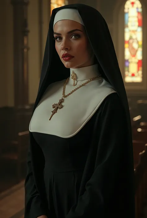 A sexy nun