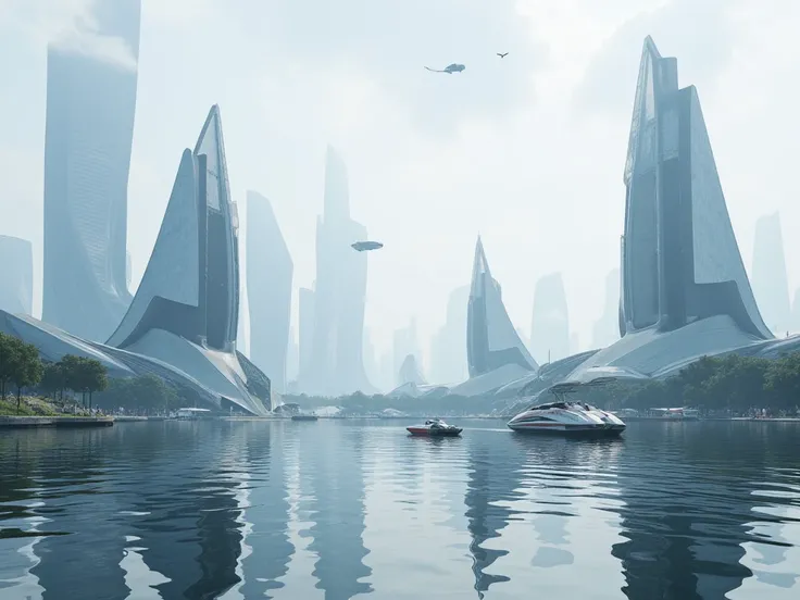  Future City　lake