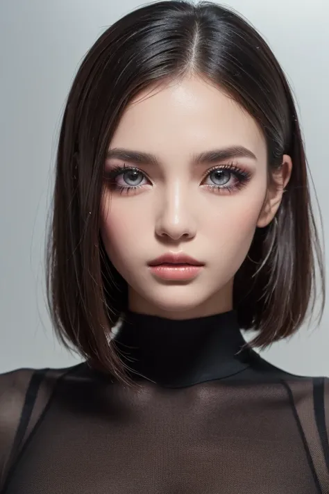 8k,  RAW photos ,  photorealistic: 1.25), ( lip gloss,  eyelash , Glossy face, Glossy Skin,  top quality , Super high resolution,  depth of writing,  chromatic avalations ,  caustics,   moist lips  ,  ultra trim face, Glowing detailed eyes,  black hair,  s...