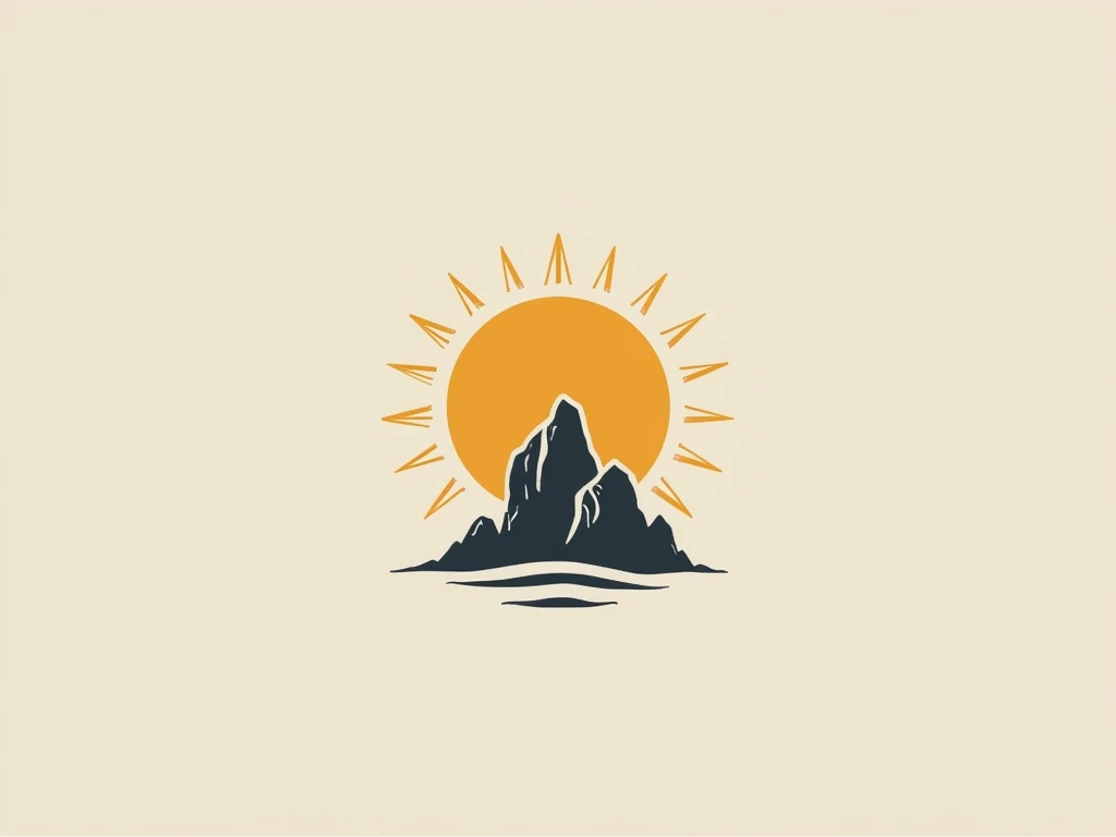 I'm in need of a modern-style logo for my herbal tea and tincture business, 'Sunshine and Stone Apothecary'.

Key Elements:
- The logo should incorporate the sun and stone, reflecting the name and essence of the brand.
- It should be designed in a minimali...