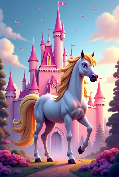  This is a really fun concept! Here's a breakdown of the "Princess Horses" idea with some expansions and suggestions:

**Core Concept:**

* **Equine Enchantment:**  Disney Princesses reimagined as horses, living in a magical "Horses Pink Castle" (love that...