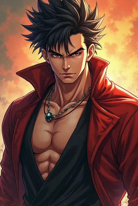 generation anime charaterhis name is kompir cambodia  he is old 17 and 184 tall 80 kg his appear is intimidation playfull kindness help full handsome and look younger then his age his body was like a brawler wrestler and he is a superme mantra fighter he h...