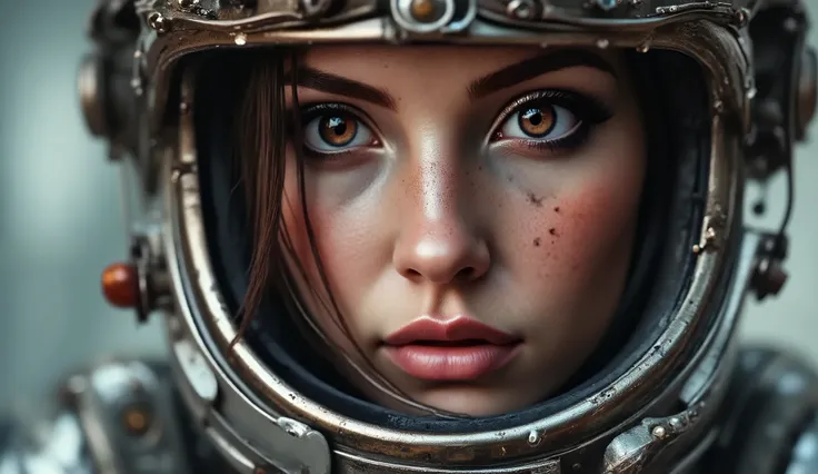 steampunked pretty female woman astronaut in a sexy bikini corset outfit and astronaut helmet. Huge chests and cleavage.in space walk in the alien world
a huge firm breast , big ass, long hair, revealing female outfit Industrial The image is rendered in ...