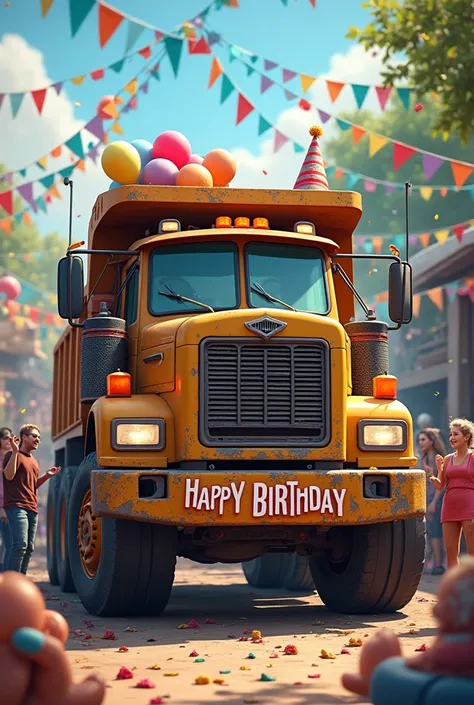 Truck birthday