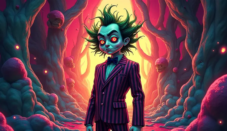 Beetlejuice neo Pop Art 