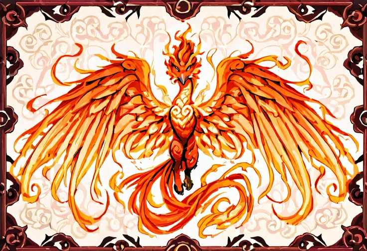  close up of a bird having burning wings, ''wallpaper of a  Phoenix,  Phoenix in fire,  Phoenix rising from the ashes, ''wallpaper of a  Phoenix resting, artwork of a  Phoenix,  Phoenix rising, With flaming golden wings, With flaming golden wings of flame,...