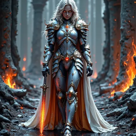 - Main Character, Adult Female "Moldova", Beautiful, Wearing some accessories.

- Wearing a costume ("Full Sexy Armor").
Chest and Thigh Armor are half open.
Futuristic Costume Design.
Wearing a dull hood.

- Sexy and Athletic Body.
Perfect curves, big bre...