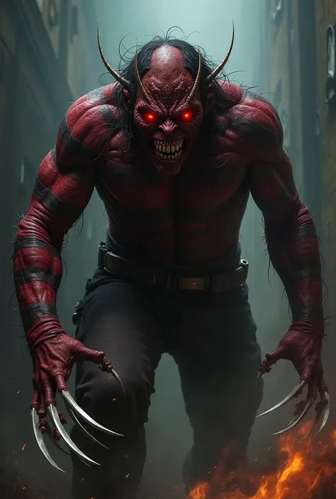 Freddy Krueger Fusion Wolverine 