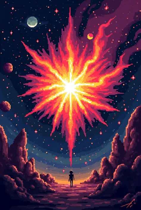 Star of Chaos Pixel Art