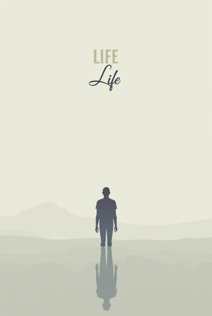 Simple song album art with the title Life