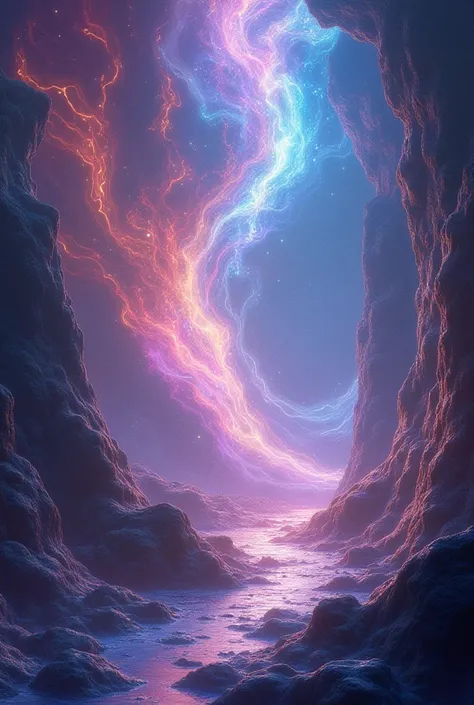 Energetic and mystical background