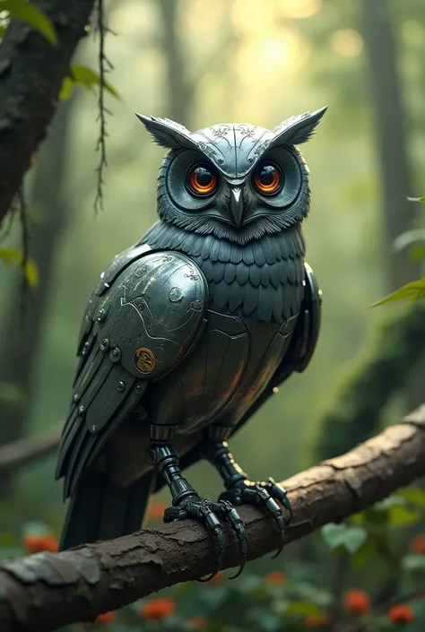 Do you have a robot owl that has cameras in its eyes