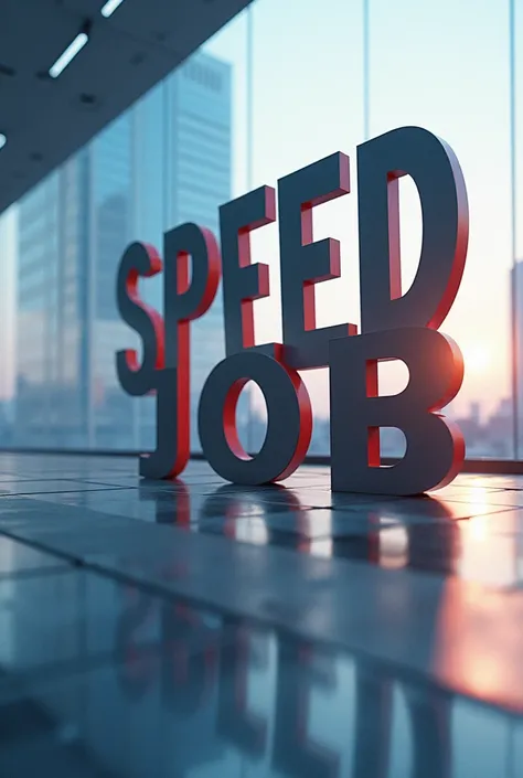 Speed job lyrics in professional lettering for business 