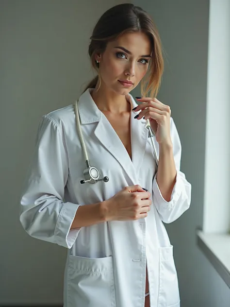   nurses and doctors in white coats  .   Very realistic with sensual white bra  .. Sexual 22 years  . full body manicure.    masterpiece. sperrig . Batas blancas de hospital lencería blancaDoctora con bata blanca sensual con sujetador blanco    masterpiece...