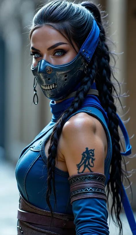 ### ** Kamila Smogulecka  como Kitana – A Guerreira de Edenia** 👑⚔️💙  

Das sombras do Reino Externo,  emerges a mesmerizing and lethal presence . ** Kamila Smogulecka ,  better known as “Zusje” ,  assumes the role of Kitana **,  the warrior princess of Ed...