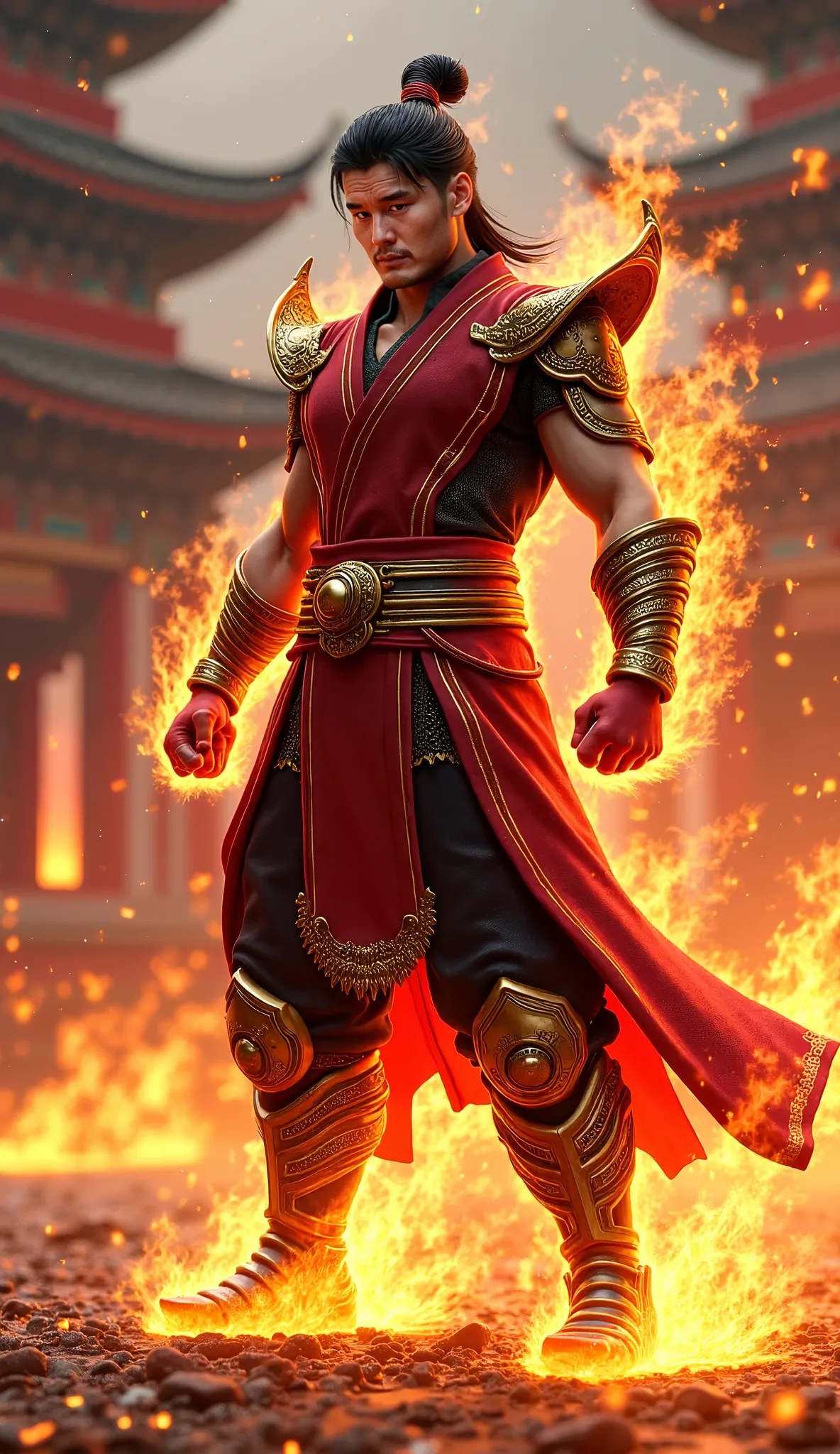 ### ** Alatengheili as Liu Kang  – O Dragão Indomável** 🔥🐉🥋  

 From the sacred flames of the Shaolin temple ,  a warrior is reborn with unbreakable power and determination . ** Alatengheili assumes the role of Liu Kang **,  the champion chosen by the ligh...