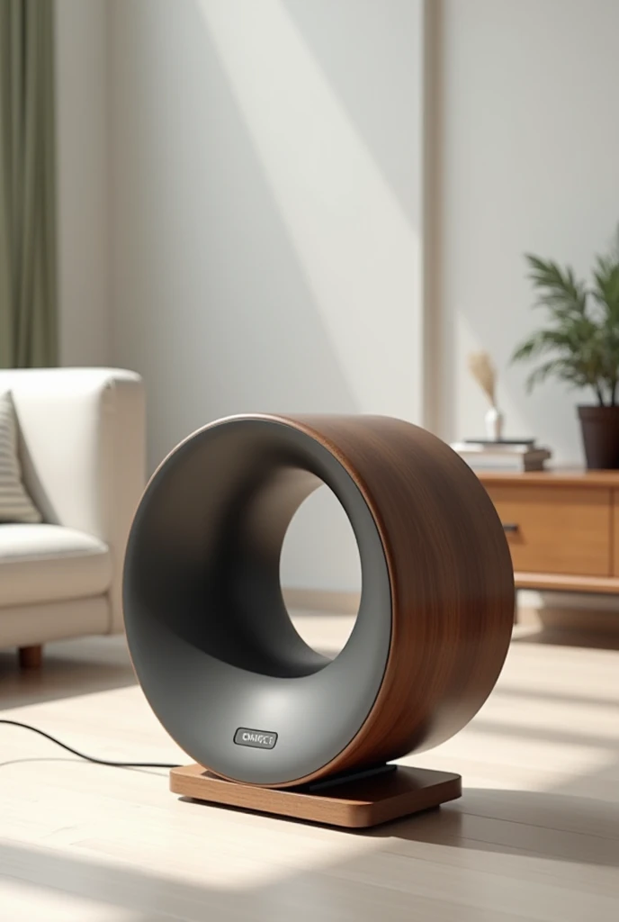 D-shaped speaker