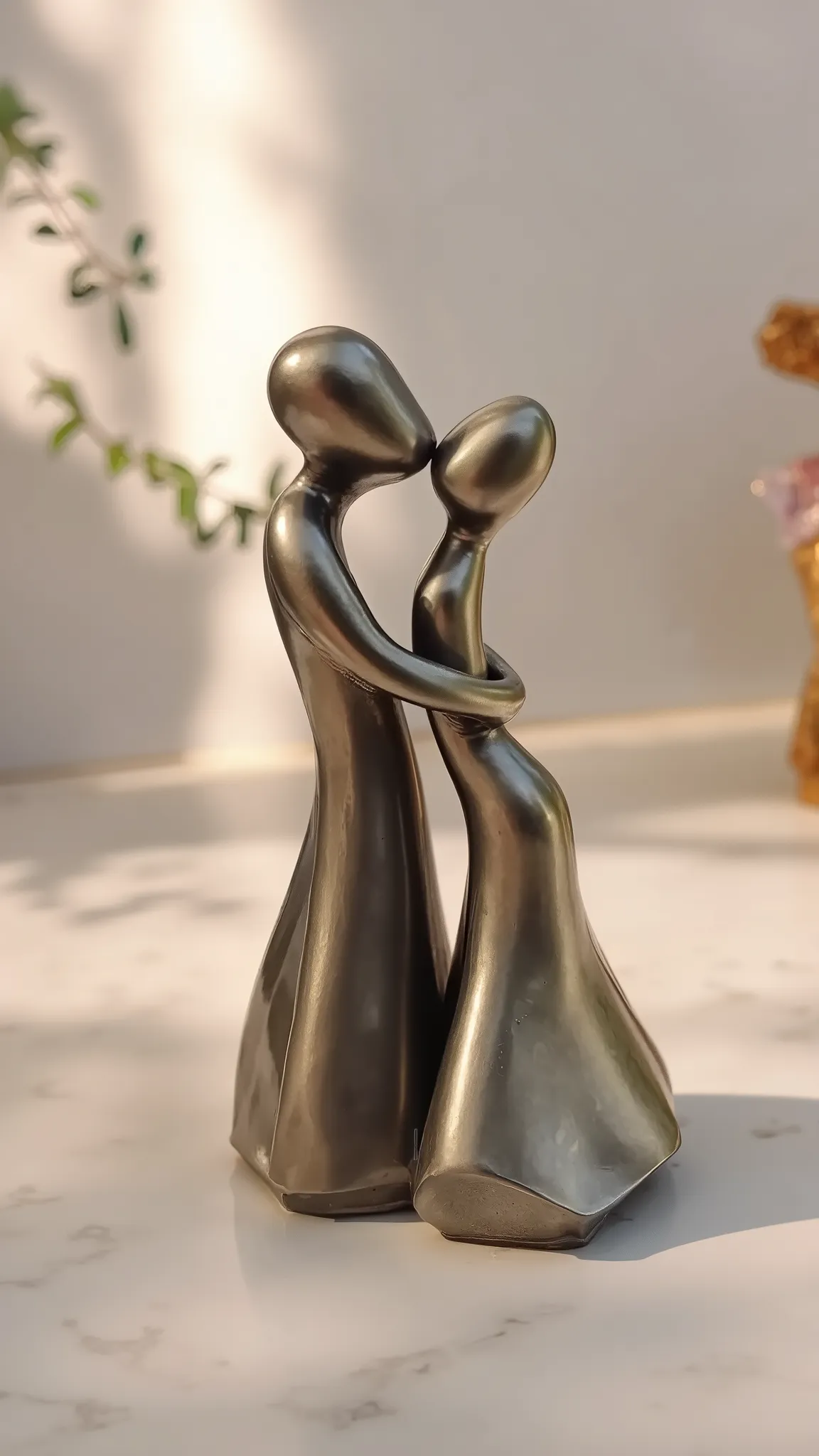 Kissing Couple Figurine 接吻情侣摆件