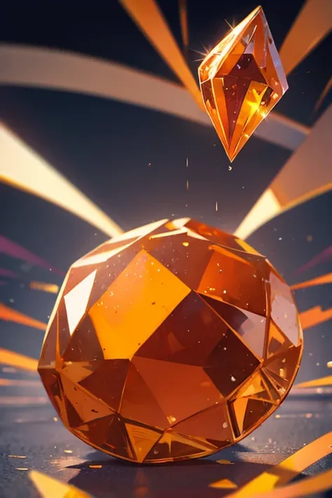  orange　gem