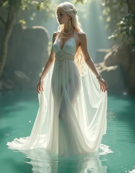 Libras, your woman is the white goddess of fresh waters, of beauty and love. She is nice white young woman and she is known for her grace and delicacy, reflecting your search for balance, harmony and justice. It gives you the power to attract peace and pro...