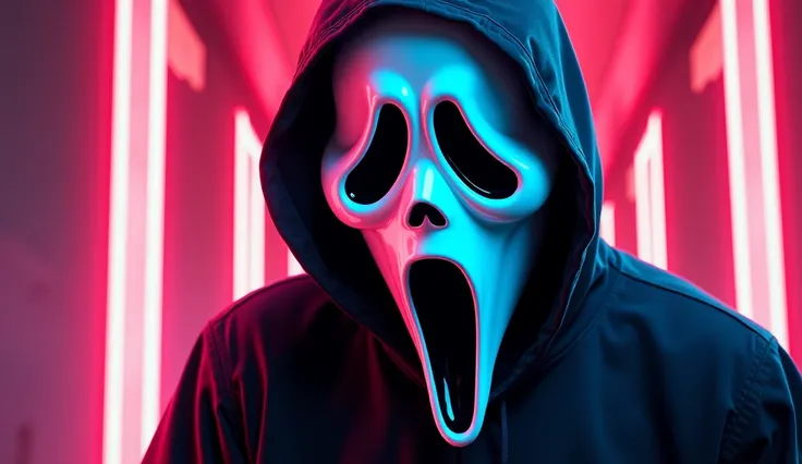 Ghostface from Scream Neo Pop Art 